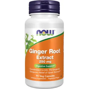 NOW Foods Ginger Root Extract 250mg
