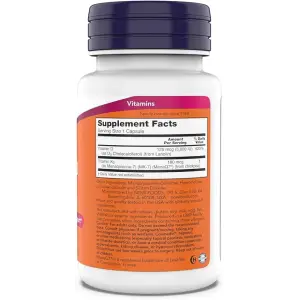 NOW Foods Mega D-3 & MK-7 5000 IU / 180 mcg