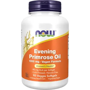 NOW Foods Evening Primrose Oil 1,000mg Vegan Formula
