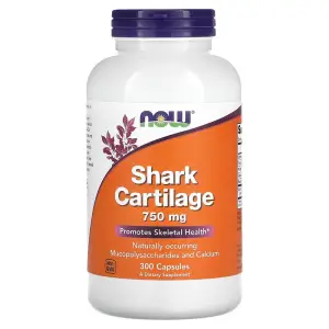 NOW Foods Shark Cartilage 750mg - 100 Capsules