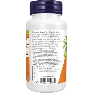 NOW Foods Chaste Berry Vitex Extract 300mg - 90 Veg Capsules