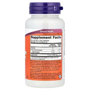 NOW Foods D-Mannose Urinary Support 500mg - 60 Veg Capsules