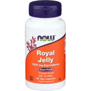 NOW Foods Royal Jelly 1500mg Equivalency - 60 Capsules