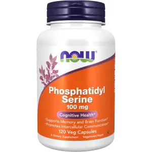 NOW Foods Phosphatidyl Serine 100mg - 60 Veg Capsules