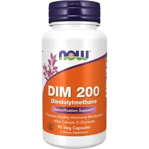 NOW Foods DIM 200 Diindolylmethane - 90 Veg Capsules