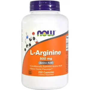 NOW Foods L-Arginine 500mg 180veg capsule