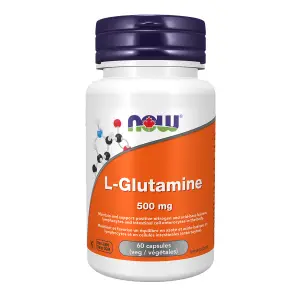NOW Foods L-Glutamine 500mg - 60 Veg Capsules