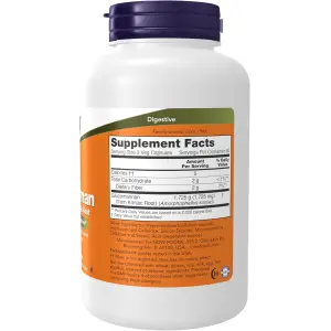 NOW Foods Glucomannan 575mg from Konjac Root - 180 Veg Capsules