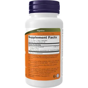NOW Foods Saccharomyces Boulardii 5 Billion CFU - 60 Veg Capsules