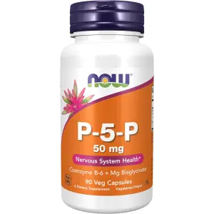 NOW Foods P-5-P 50mg - 90 Veg Capsules