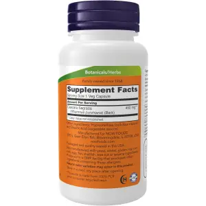 NOW Foods Cascara Sagrada 450mg - 100 Capsules